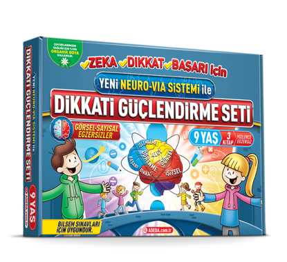 Dikkati Güçlendirme Seti 9 Yaş resmi