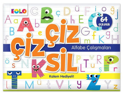 Çiz Çiz Sil Alfabe Çalışmaları - resmi