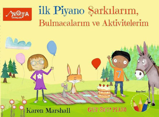 İlk Piyano Şarkılarım Bulmacalarım ve Aktivitelerim resmi