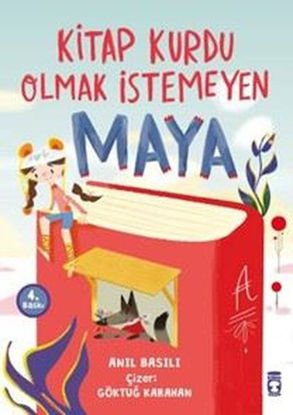 Kitap Kurdu Olmak İstemeyen Maya resmi