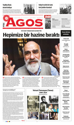 Agos Gazetesi -20-Aralık-2024 resmi