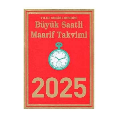 Saatli Maarif Takvimi  Büyük Boy 2025 resmi