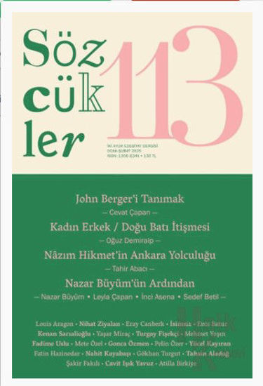 Sözcükler Dergisi Ocak-Şubat-2025 resmi