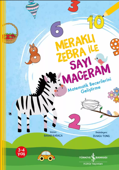 Meraklı Zebra ile Sayı Maceram resmi