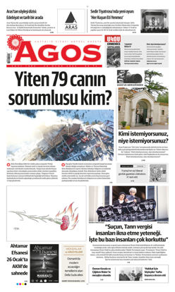 Agos Gazetesi -17-Ocak-2024 resmi