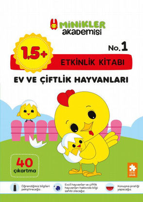 Minikler Akademisi 1 - Ev Ve Çiftlik Hayvanları resmi