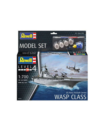 Model Set Assault Carrier USS resmi