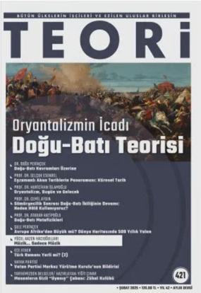 Teori Dergisi -Şubat-2025 resmi