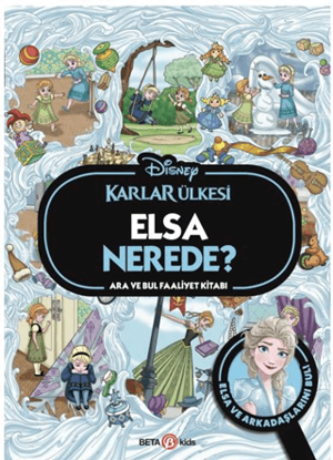 Disney Karlar Ülkesi Elsa Nerede? - Ciltli resmi