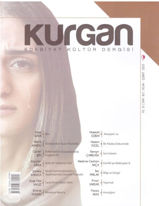 Kurgan Edebiyat Kültür Dergisi -Ocak-Şubat-2025 resmi