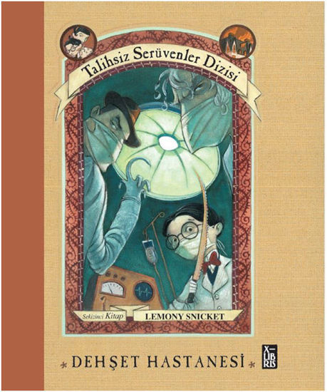 Talihsiz Serüvenler Dizisi 8 - Dehşet Hastanesi  - Ciltli resmi