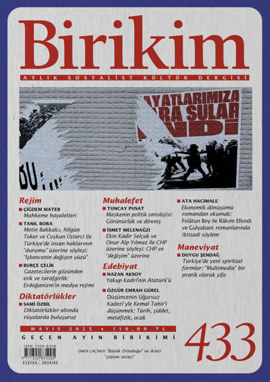 Birikim Dergisi Sayı-433 resmi