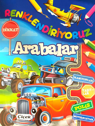 Renklendiriyoruz - Arabalar resmi