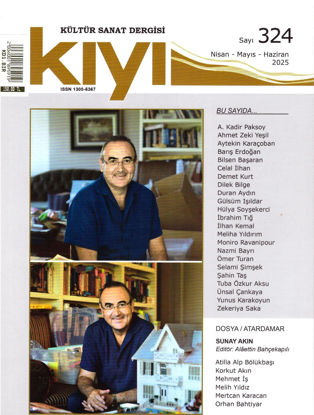 Kıyı Kültür Sanat Dergisi Ocak-Şubat-Mart-2025 resmi