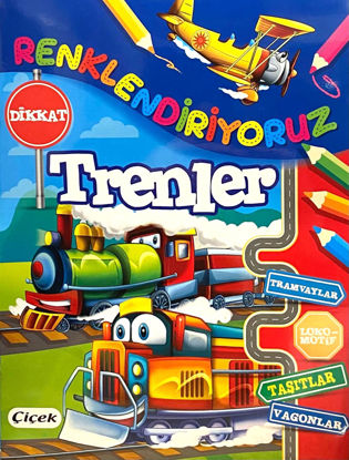 Renklendiriyoruz - Trenler resmi