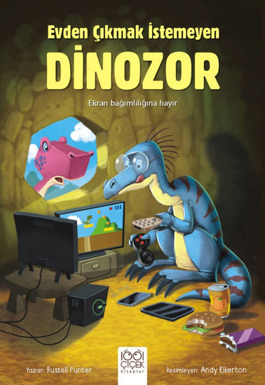 Evden Çıkmak İstemeyen Dinozor resmi