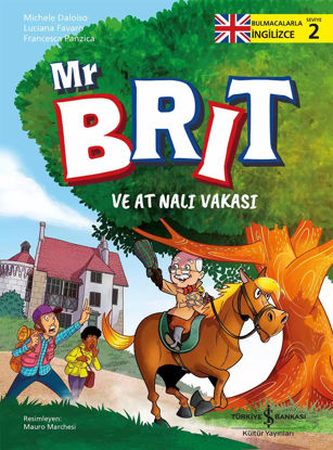 Mr Brit ve At Nalı Vakası - Bulmacalarla İngilizce 2 resmi