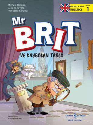 Mr Brit ve Kaybolan Tablo – Bulmacalarla İngilizce 1 resmi
