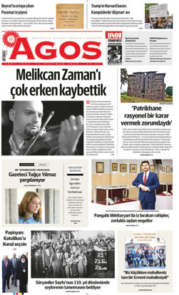 Agos Gazetesi -13.Haziran.2025 resmi