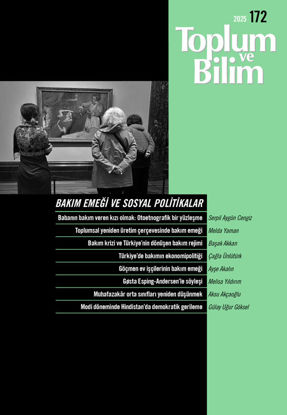 Toplum Ve Bilim Sayı-172 resmi