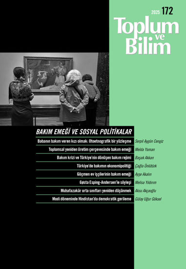 Toplum Ve Bilim Sayı-172 resmi