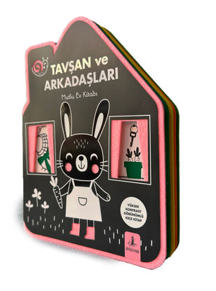 Tavşan ve Arkadaşları - Keçe Kitap resmi