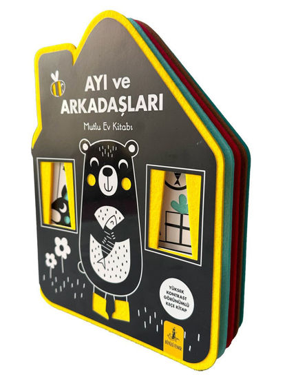 Ayı ve Arkadaşları - Keçe Kitap resmi
