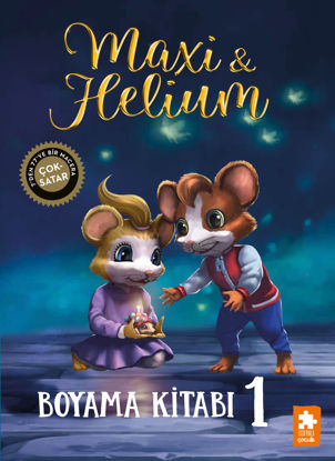 Maxi Ve Helium - Boyama Kitabı 1 resmi