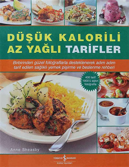 Düşük Kalorili Az Yağlı Tarifler - Ciltli resmi