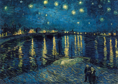 Yıldızlı Gece 1000P resmi