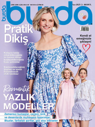 Burda Pratik Dikiş-2025/02 resmi