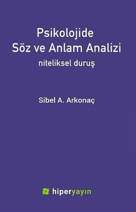 PSİKOLOJİDE SÖZ VE ANLAM ANALİZİ resmi