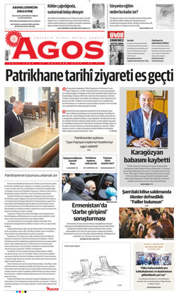 Agos Gazetesi -20.Haziran.2025 resmi