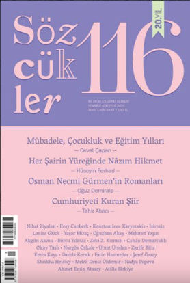 Sözcükler Dergisi Temmuz-Ağustos-2025 resmi