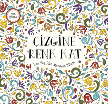 Çizgine Renk Kat - Her Yaş İçin Mandala resmi