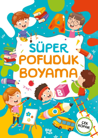Süper Pofuduk Boyama Kitabı resmi