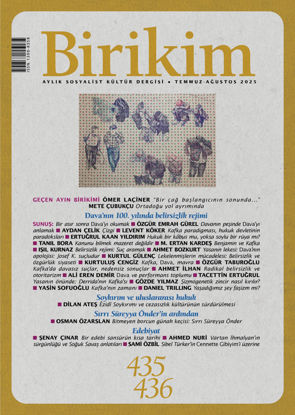 Birikim Dergisi Sayı.435-436 resmi