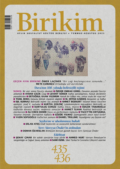 Birikim Dergisi Sayı.435-436 resmi