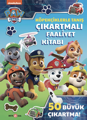 Paw Patrol Köpekçiklerle Tanış - Çıkartmalı Faaliyet Kitabı resmi