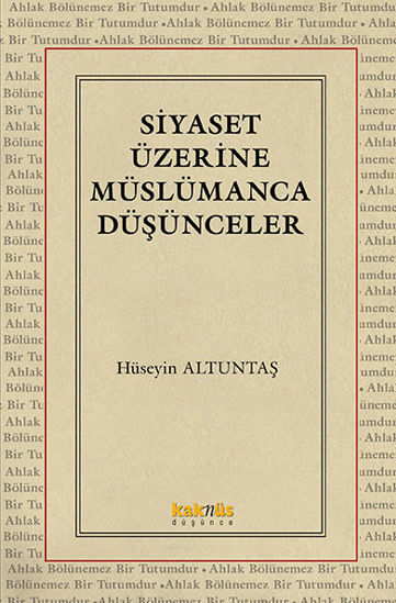 Siyaset Üzerine Müslümanca Düşünceler resmi