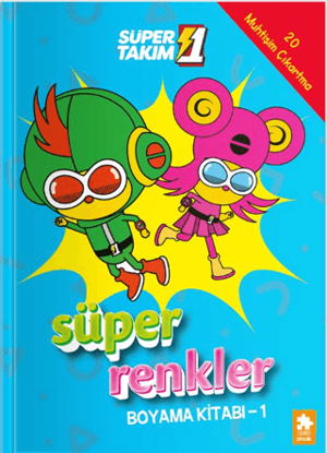 Süper 1 Takım - Süper Renkler Boya - 1 resmi
