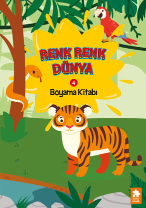 Renk Renk Dünya Boyama Kitabı - 4 resmi