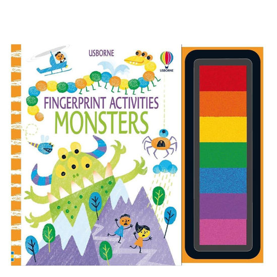 Fingerprint Activities - Monsters - Ciltli resmi