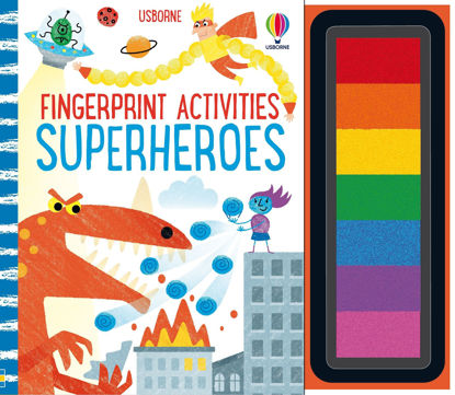 Fingerprint Activities - Superheroes - Ciltli resmi