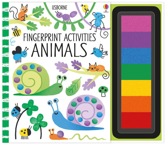 Fingerprint Activities Animals - Ciltli resmi