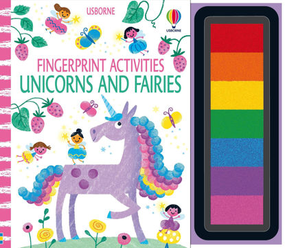 Fingerprint Activities -  Unicorns and Fairies - Ciltli resmi