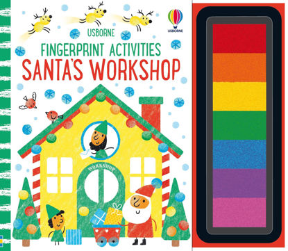 Fingerprint Activities Santa's Workshop - Ciltli resmi