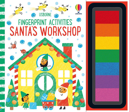 Fingerprint Activities Santa's Workshop - Ciltli resmi