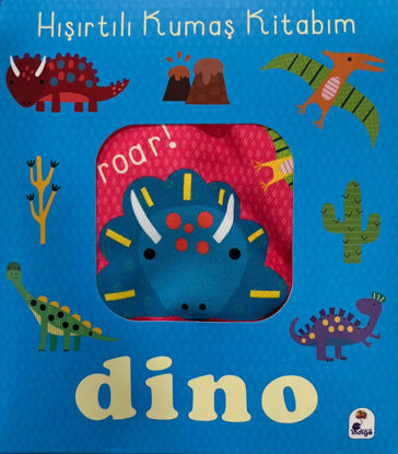 Hışırtılı Kumaş Kitabım - Dino resmi