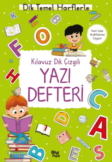 Kılavuz Dik Çizgili Yazı Defteri - Büyük Boy resmi